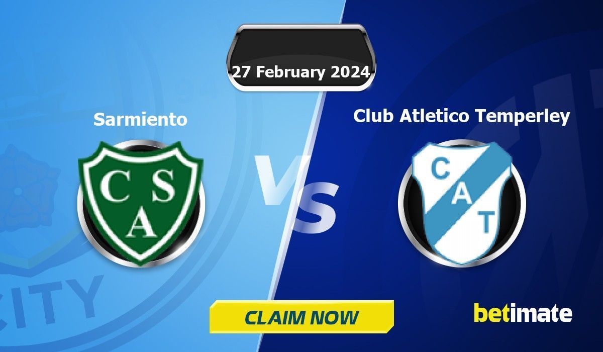 Sarmiento Vs Club Atletico Temperley Predictions | Expert Betting Tips ...