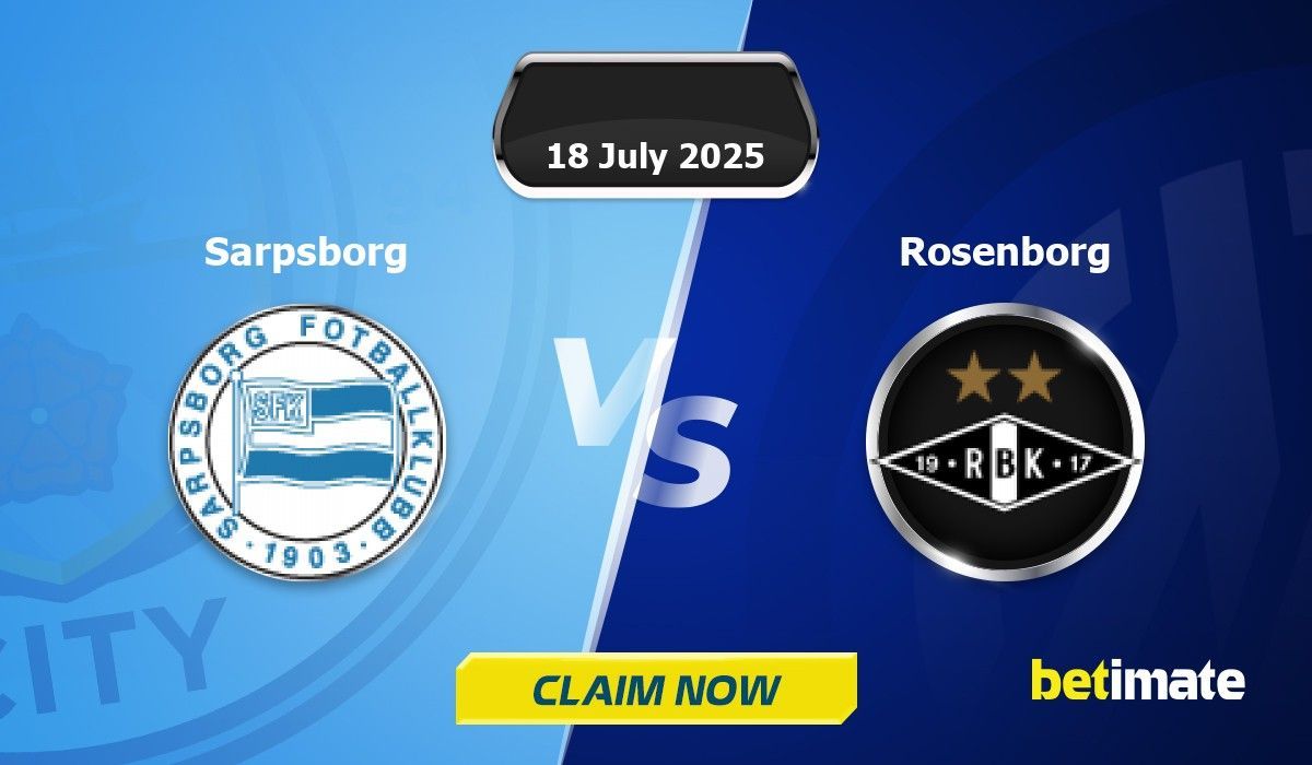 Sarpsborg vs Rosenborg Predictions | Expert Betting Tips & Stats 18 Jul ...