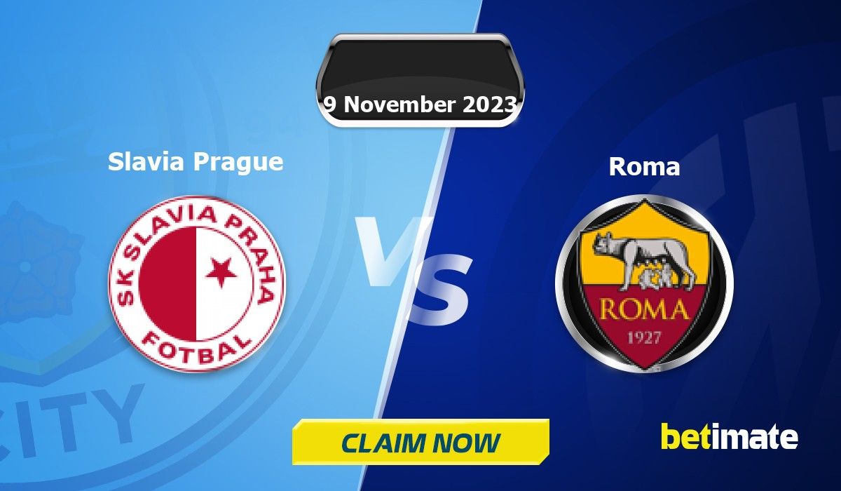 Slavia Prague vs AS Roma - Preview, Prediction and Betting Tips