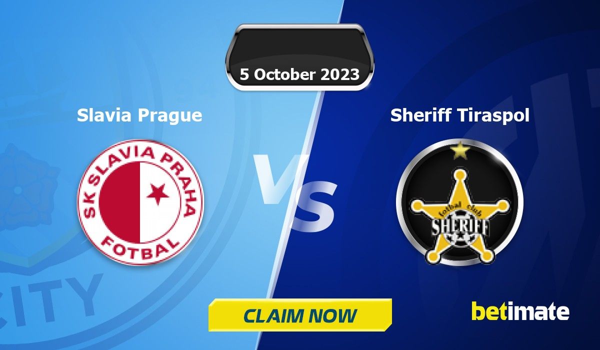 Slavia Prague vs Sheriff Tiraspol - Preview, Prediction, and Betting Tips