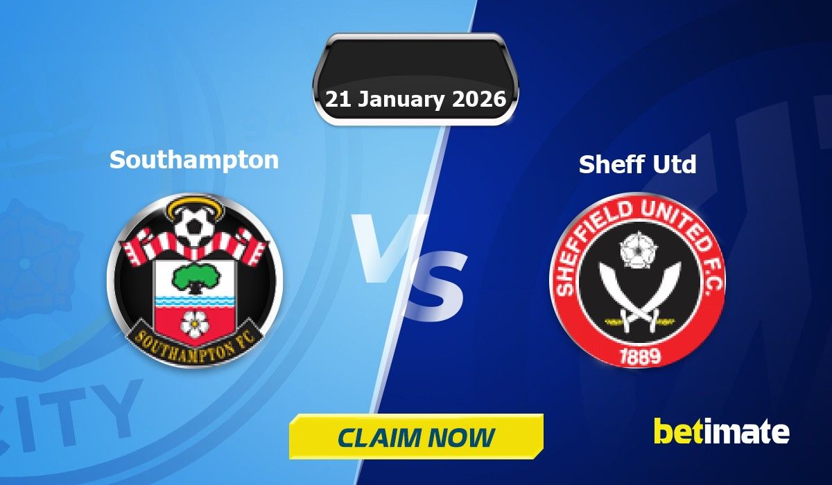 Southampton vs Sheff Utd 예측 | 전문 베팅 팁 및 통계 21 Jan 2026