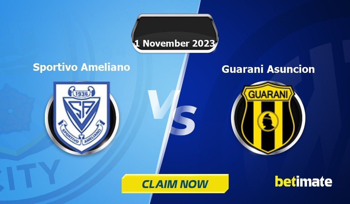 Sportivo Ameliano vs Guarani Prediction and Picks today 1 November