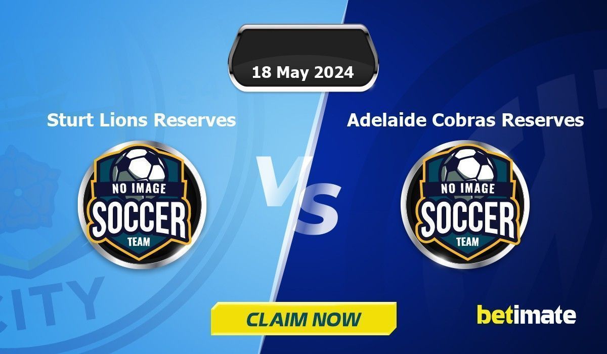 Sturt Lions Reserves vs Adelaide Cobras Reserves Predictions 18/05/2024