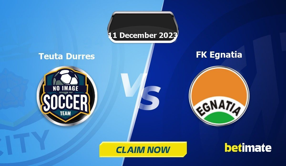 Partizani Tirana vs Teuta Durrës Live Match Today Football En Vivo