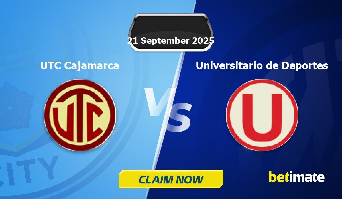 Universitario X Utc Cajamarca
