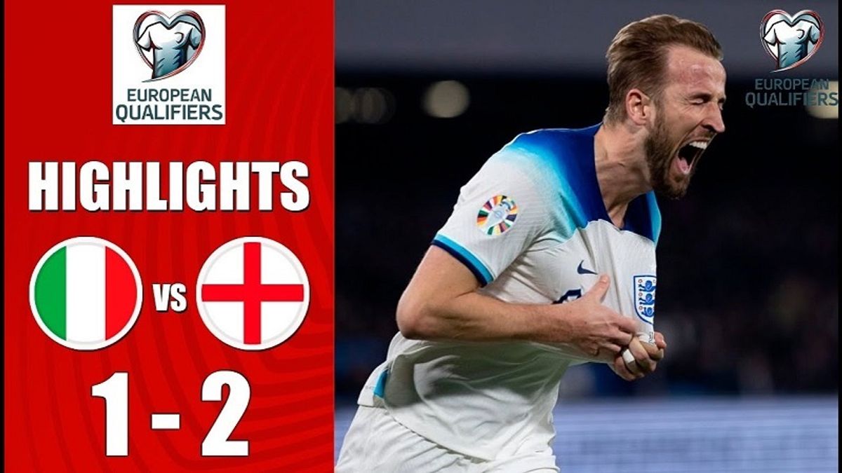 Italy vs England result, highlights as Harry Kane makes history in Euro  2024 qualifier