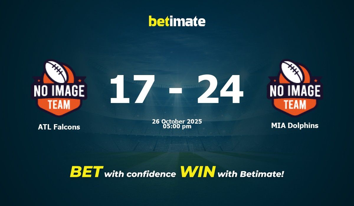ATL Falcons Vs MIA Dolphins American Football Prediction Odds Atl Falcons Vs Mia Dolphins Prediction 1761278583 