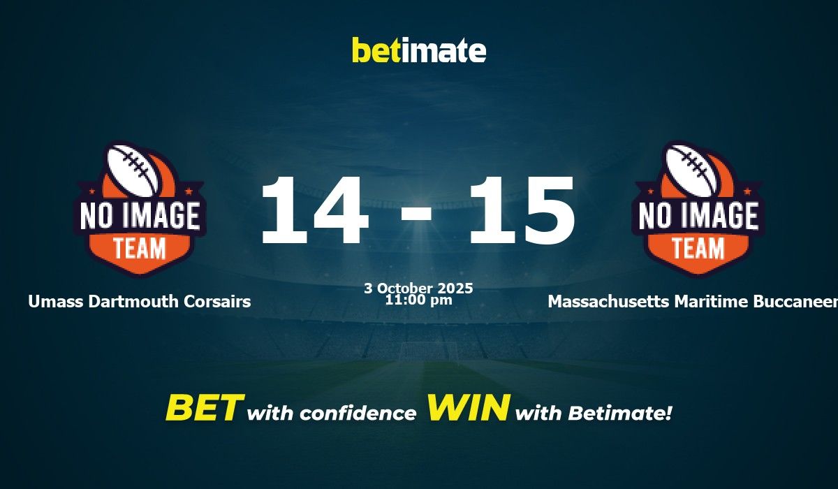 Umass Dartmouth Corsairs vs Massachusetts Maritime Buccaneers American