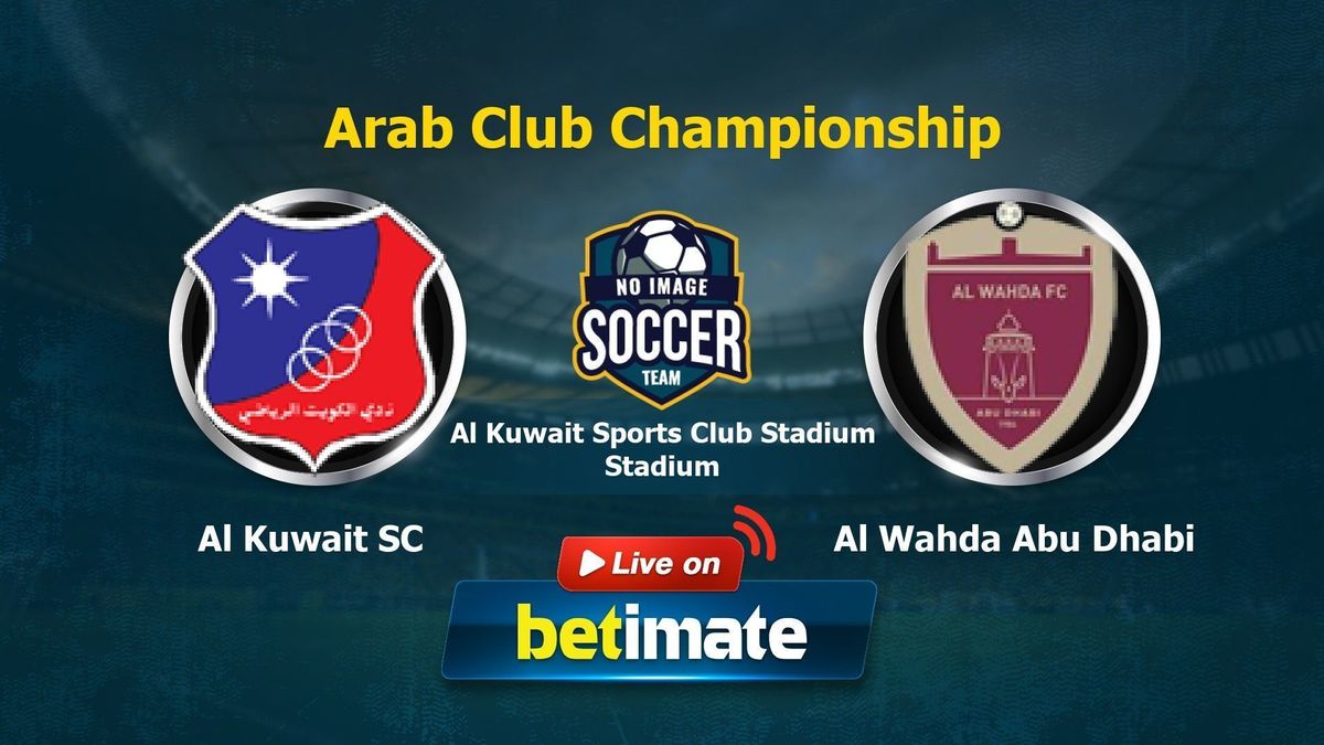 Al Kuwait SC vs Al Wahda Abu Dhabi Live Commentary & Result, 07/28/2023