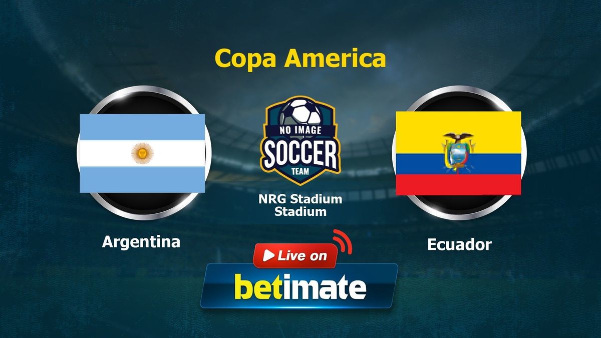 Argentina vs Ecuador Live Commentary & Result, 07/05/2024(Copa America)