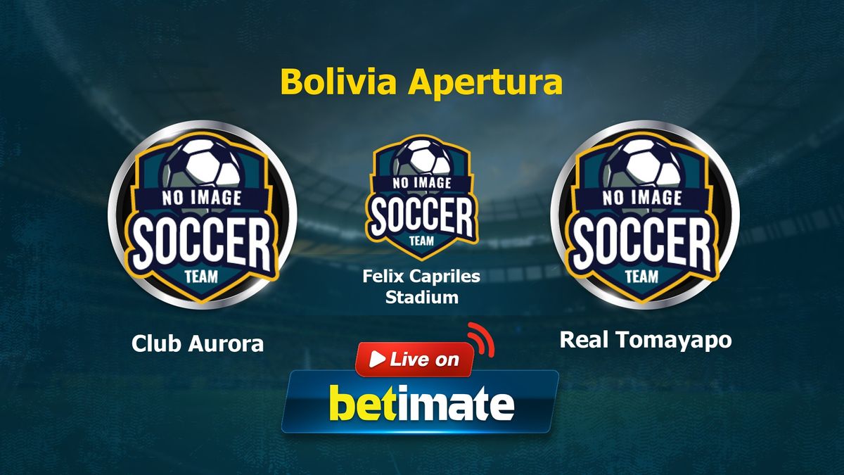 Club Aurora vs CD Real Santa Cruz live score, H2H and lineups
