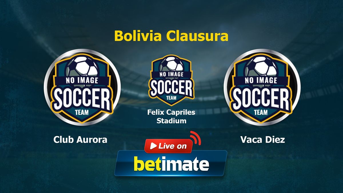 Club Aurora vs FC Universitario de Vinto live score, H2H and lineups
