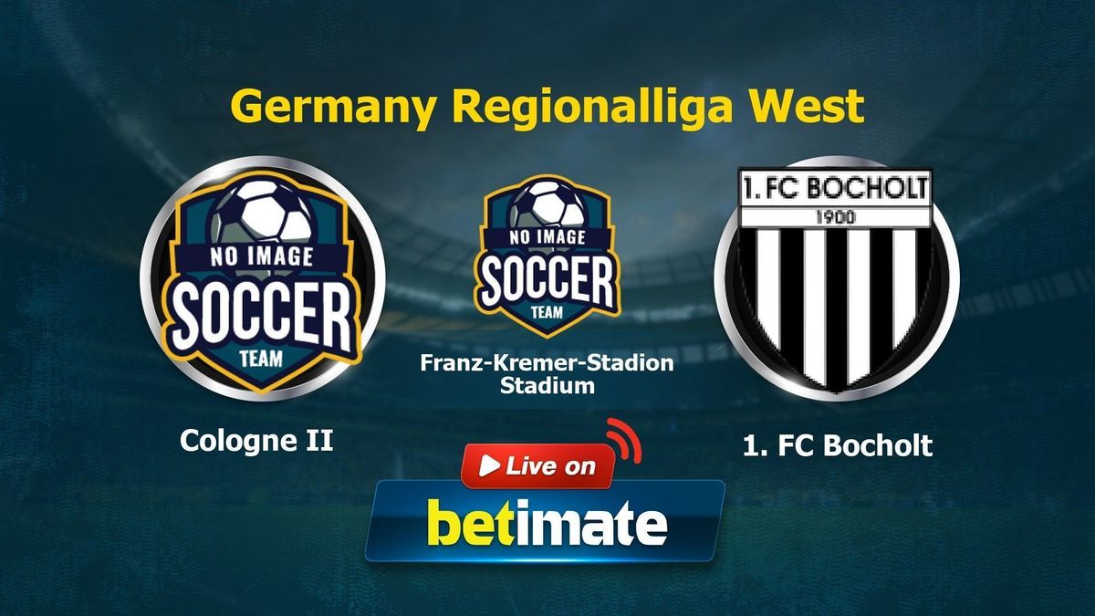 Köln II gegen 1. FC Bocholt LiveKommentar & Ergebnis, 12.08.2023 (Regionalliga West) Köln II gegen 1. FC Bocholt LiveKommentar & Ergebnis, 12.08.2023 (Regionalliga West)