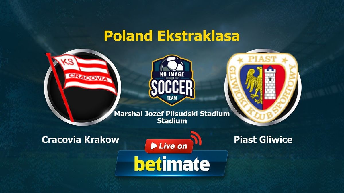 Cracovia Krakow vs Piast Gliwice Live Commentary & Result, 07/21/2024
