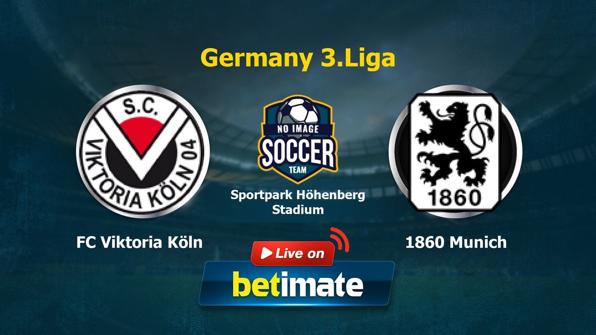 Palpite Viktoria Köln x 1860 München: 28/10/2023 - 3ª Divisão da Alemanha