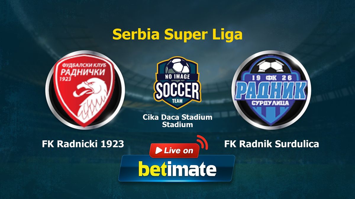 FK Spartak Subotica vs FK Radnicki Nis: Live Score, Stream and H2H