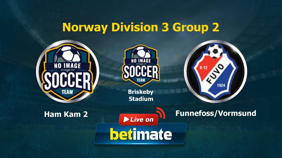 Ham Kam 2 vs Funnefoss/Vormsund Live Commentary and Result, 07/17/2023(Norway Division 3 Group 2)