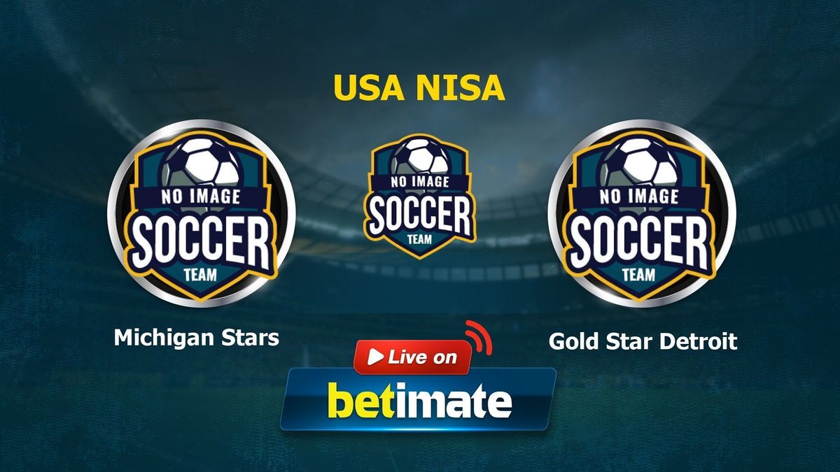 Michigan Stars vs Gold Star Detroit Live Commentary & Result, 07/27