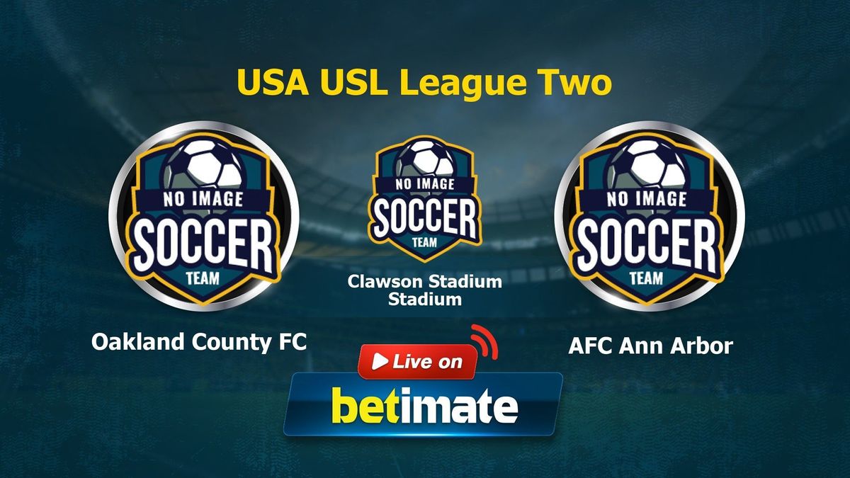 AFC Ann Arbor vs Midwest United - live score, predicted lineups and H2H  stats.