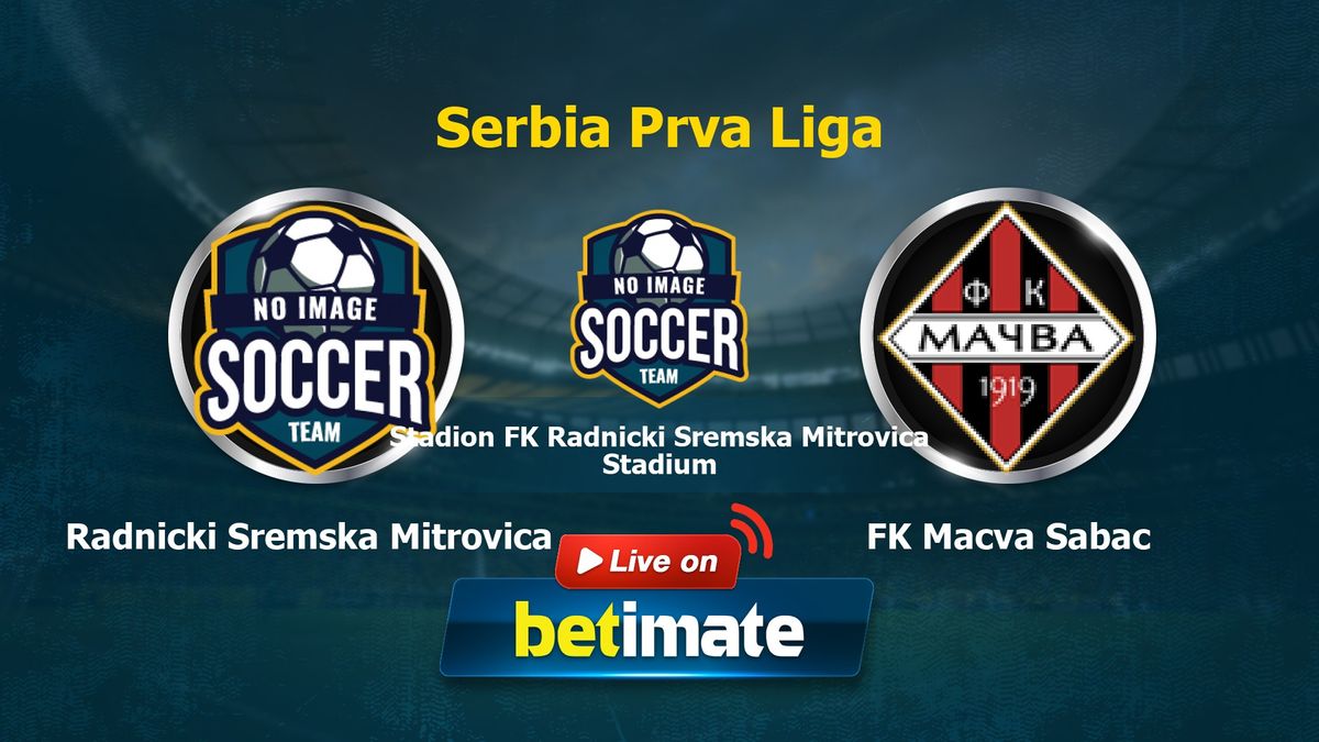 Radnicki Sremska Mitrovica vs Macva Sabac 27/11/2023 12:00 Futebol eventos  e resultados