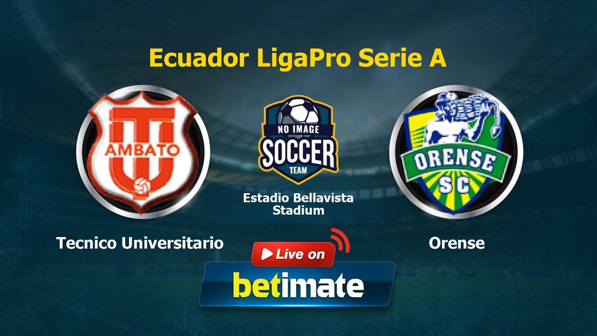 Tecnico Universitario Vs Orense Komentar Langsung And Hasil 21052024ligapro Serie A Ekuador 