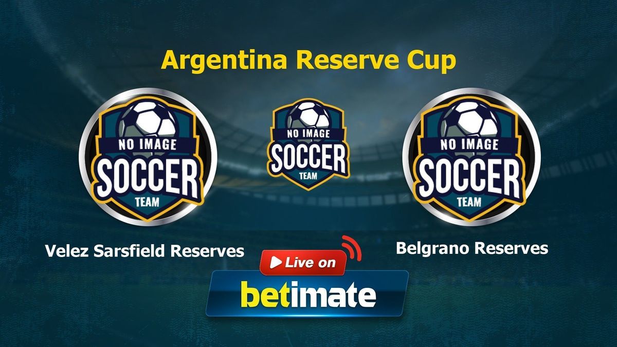 Vélez Sarsfield Reserves vs Belgrano Reserves Comentarios en vivo y