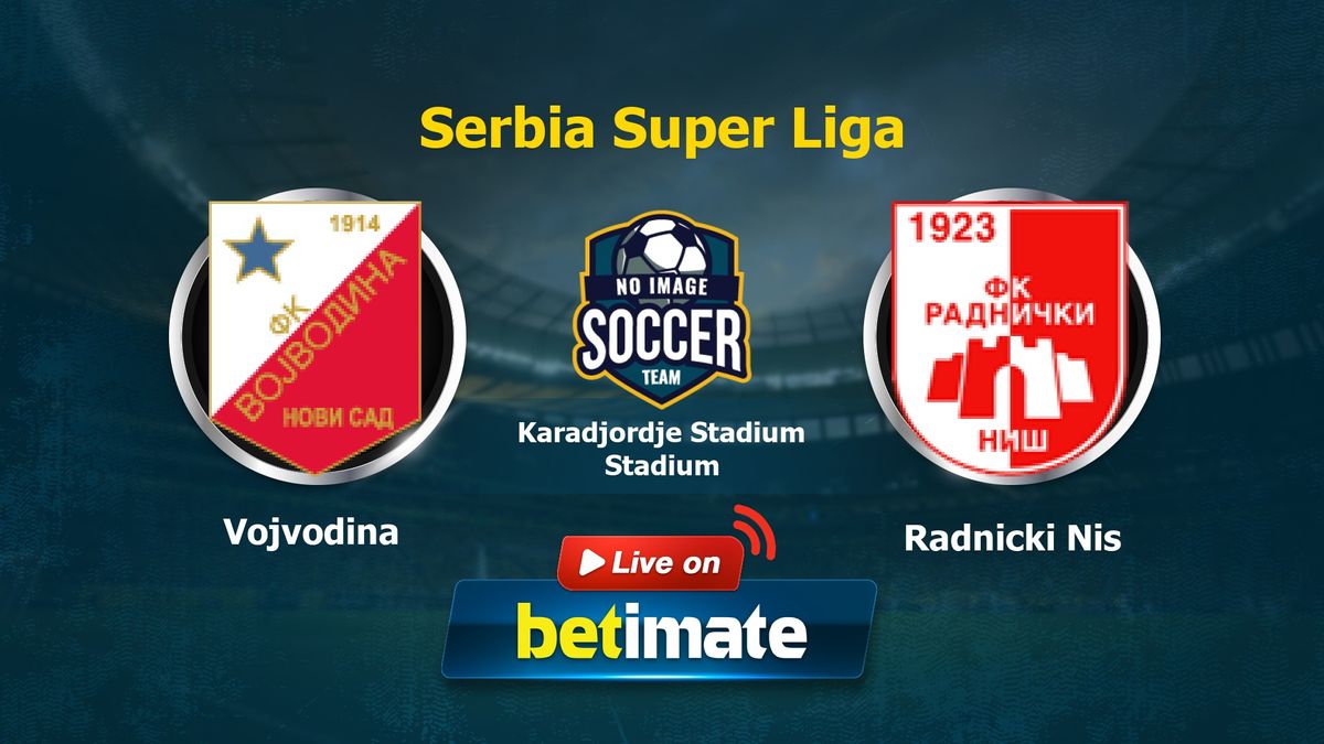FK Radnički Niš vs FK Čukarički live score, H2H and lineups
