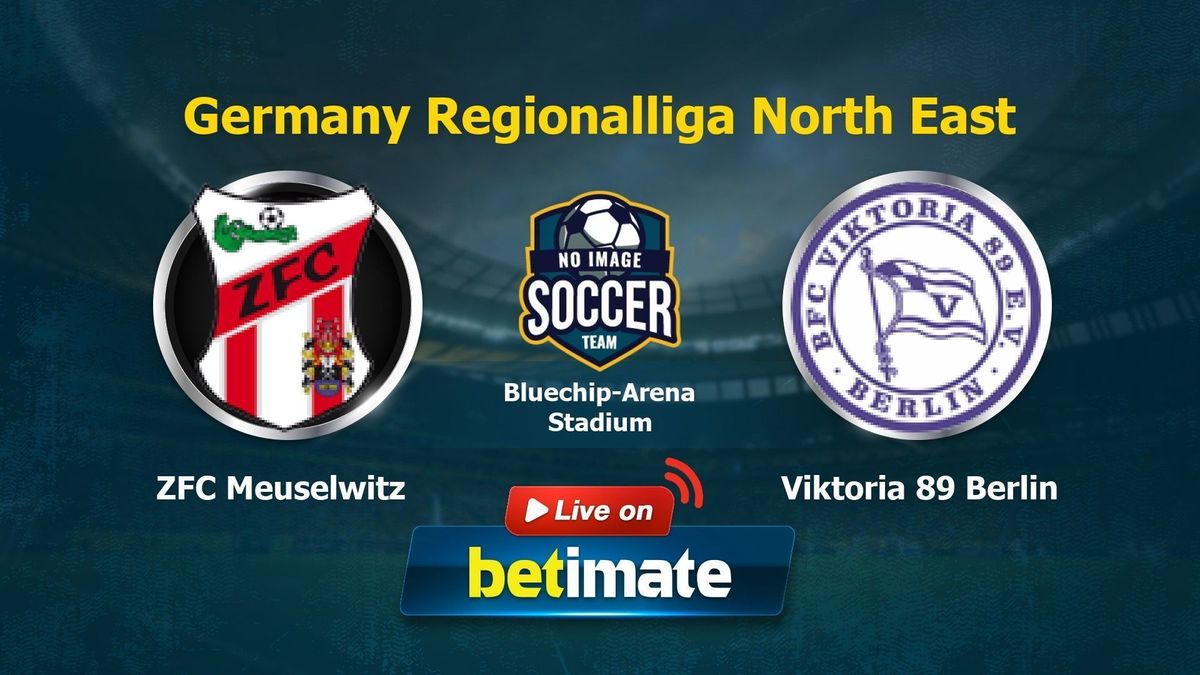 ZFC Meuselwitz gegen Viktoria 89 Berlin LiveKommentar und Ergebnis, 09.03.2023 (Regionalliga