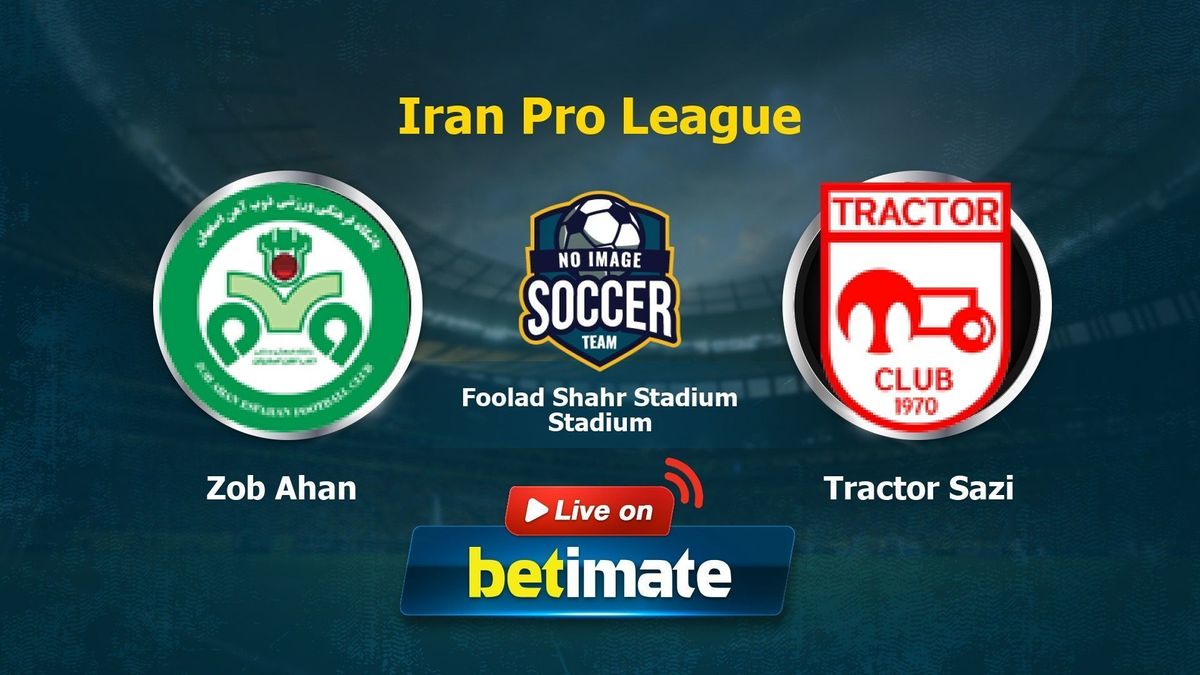 Zob Ahan gegen Tractor Sazi LiveKommentar und Ergebnis, 27.10.2023