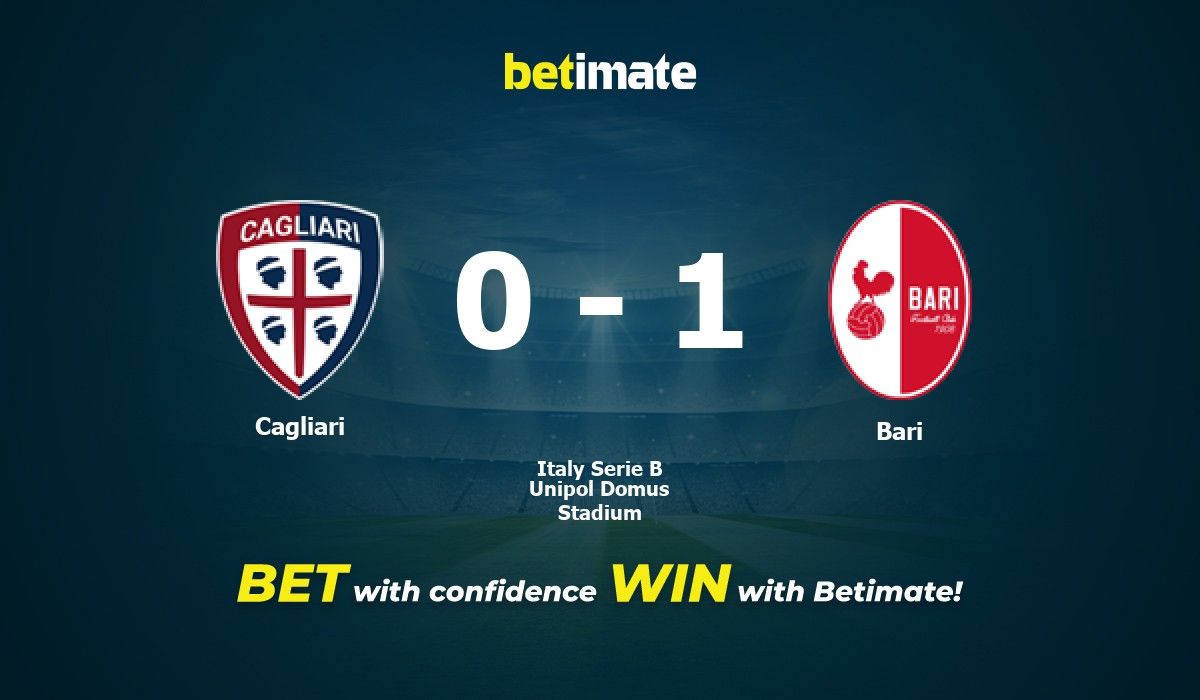 Modena vs Cagliari live score, H2H and lineups