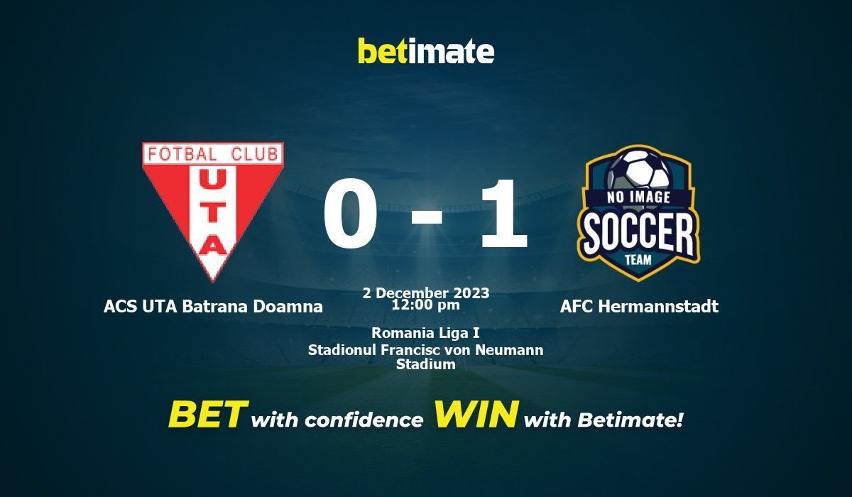 FIFA 21, UTA Arad vs FC Hermannstadt - Romania Liga 1, 07/02/2021