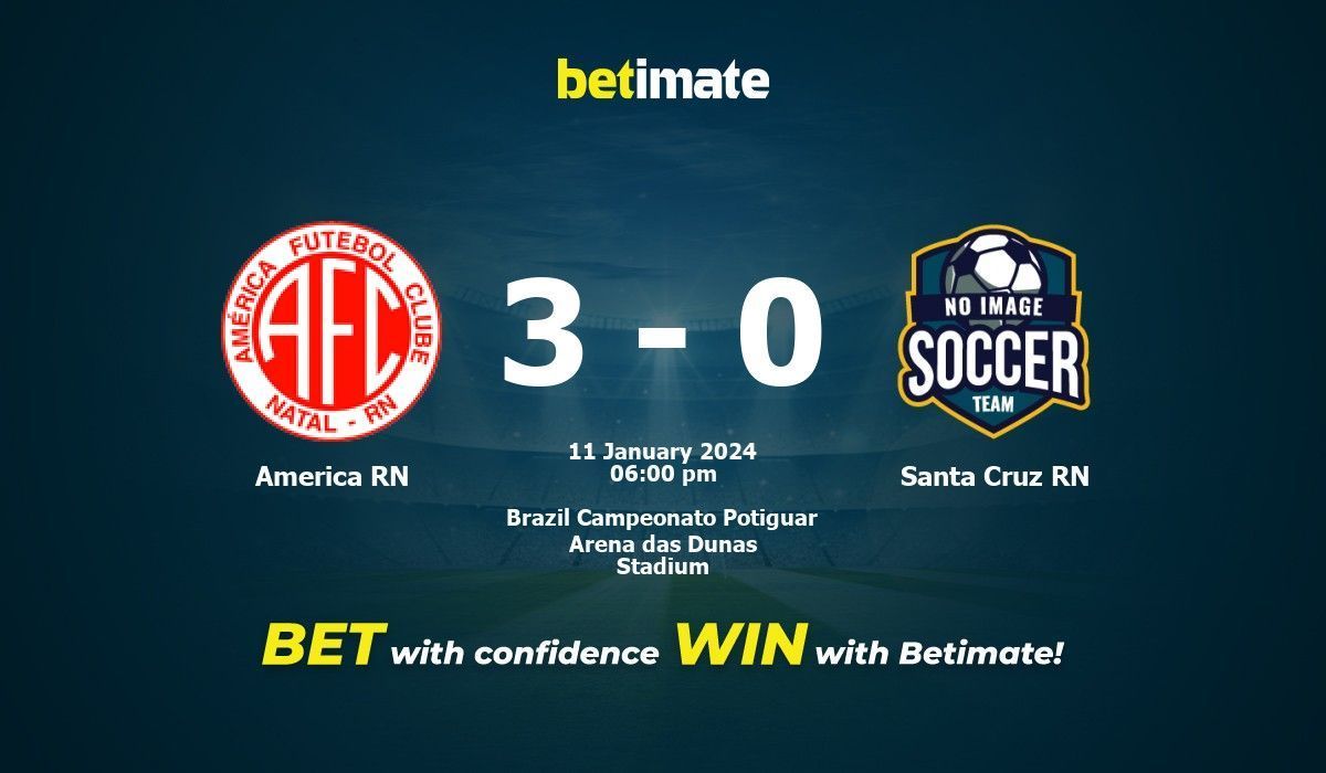 America RN vs Santa Cruz RN Prediction Odds Betting Tips 01 11 2024