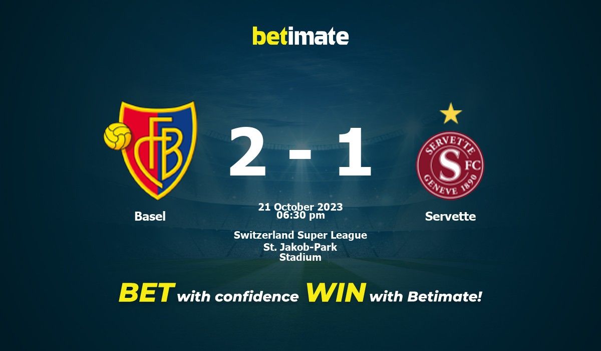 FC Bâle 5-1 Servette FC