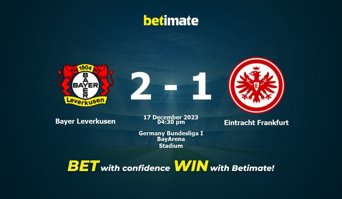 Leverkusen vs frankfurt 2025 h2h