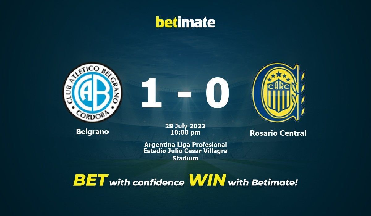 Belgrano vs rosario central