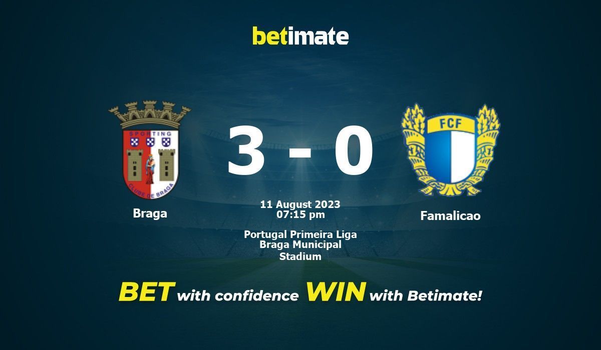 Boavista vs Braga Prediction and Odds