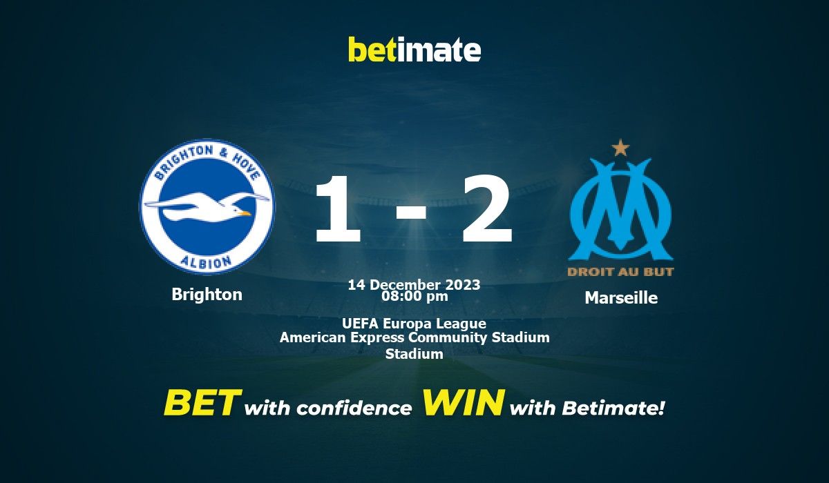 Bet Goal Splurge for Brighton vs Marseille