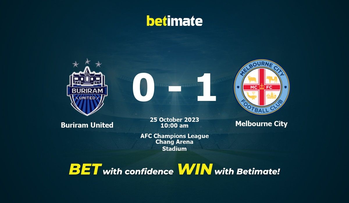 Melbourne City stumble to defeat against Buriram United 