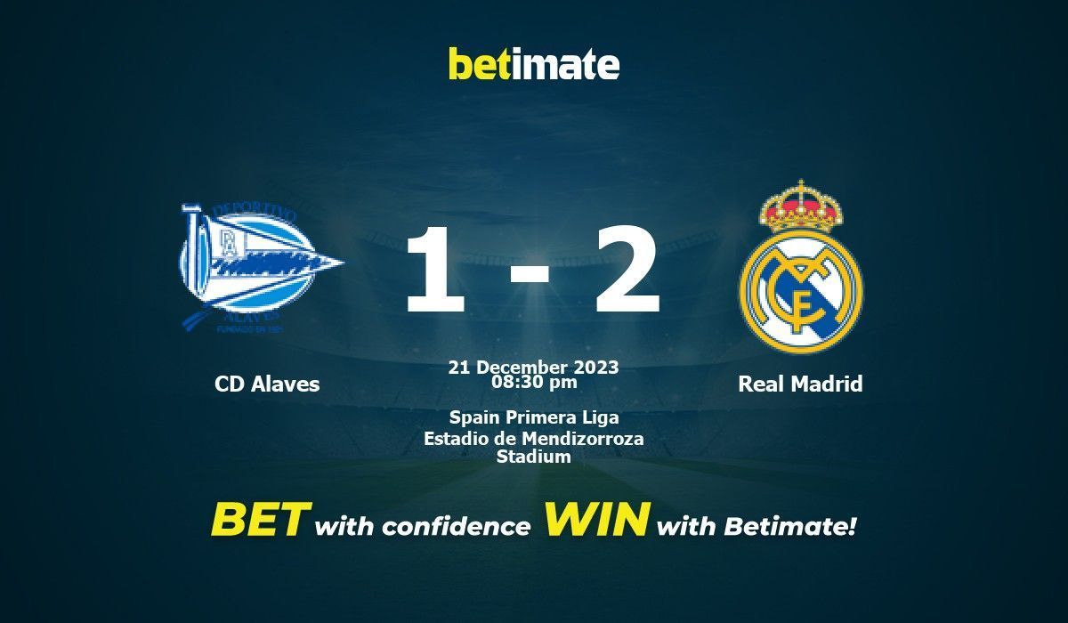 Alaves vs 2025 r madrid h2h