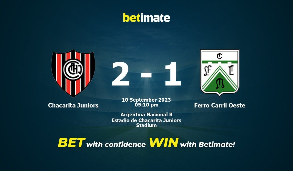Club Ferro Carril Oeste vs Villa Dálmine live score, H2H and