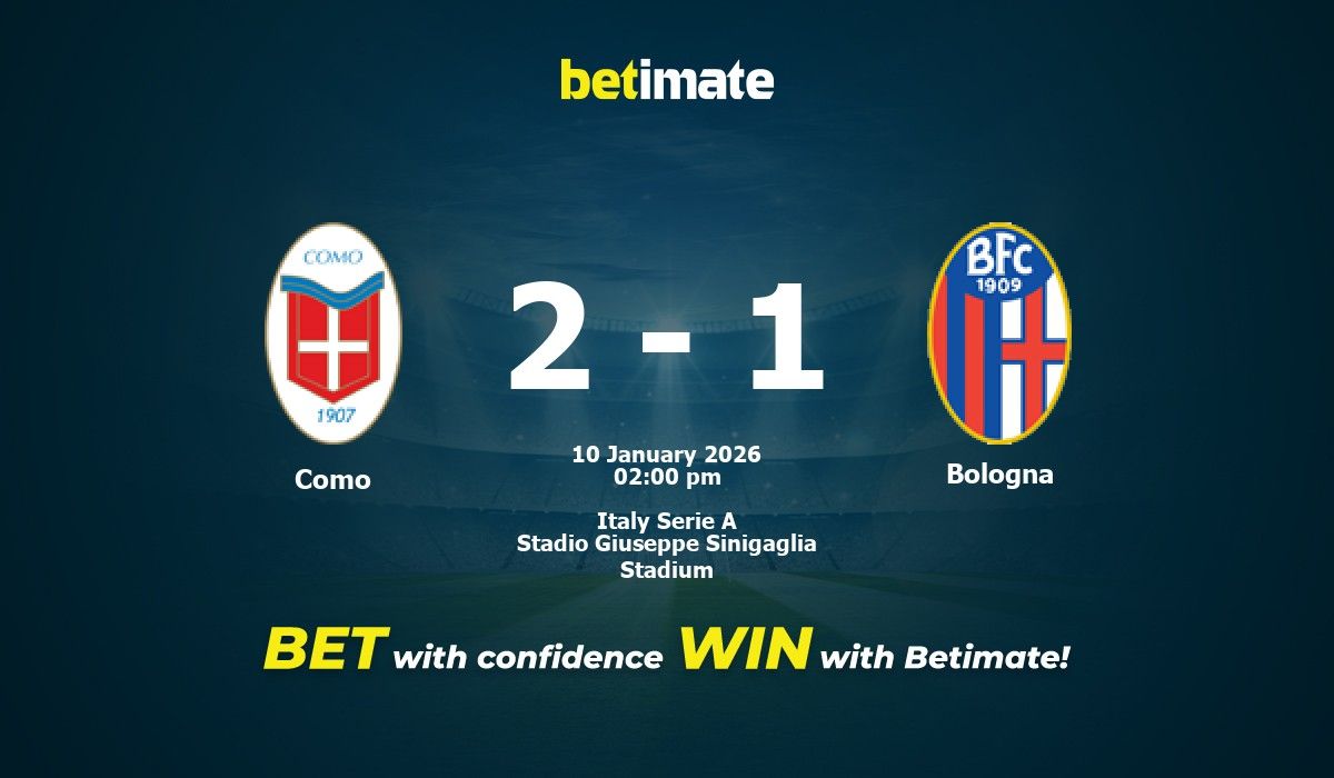 Como vs Bologna Prediction, Odds & Betting Tips 01/10/2026