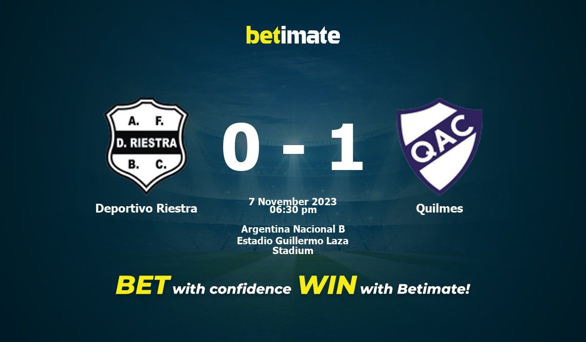 Argentina - Quilmes AC - Results, fixtures, squad, statistics