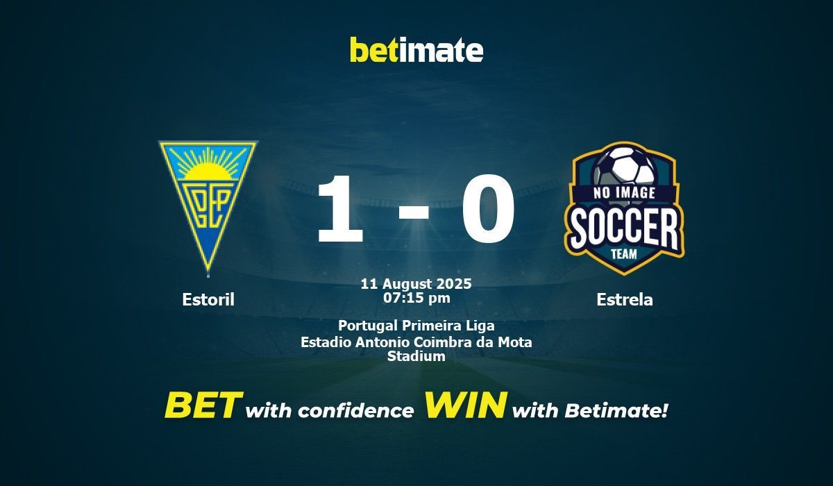 Estoril vs Estrela Prediction, Odds & Betting Tips 08/11/2025
