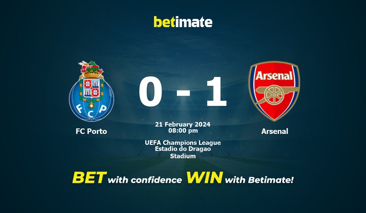 Preview: FC Porto v Arsenal, Pre-Match Report, News