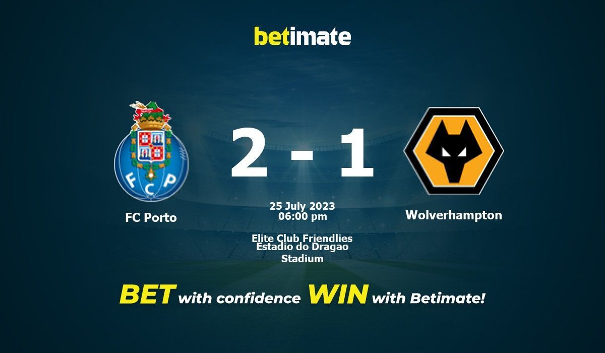  FC Porto vs Wolves Prediction, Preview & H2H Stats