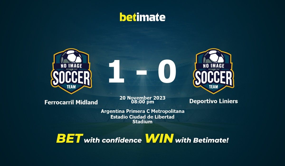 Ferrocarril Midland vs Deportivo Liniers Prediction, Odds