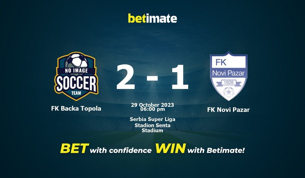 FK Novi Pazar vs FK Zeleznicar Pancevo Predictions