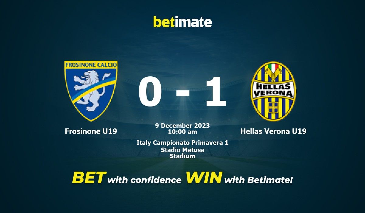 Hellas Verona-U19 - Fiorentina-U19 Head to Head Statistics Games, Soccer  Results 03/02/2024 - Soccer Database Wettpoint