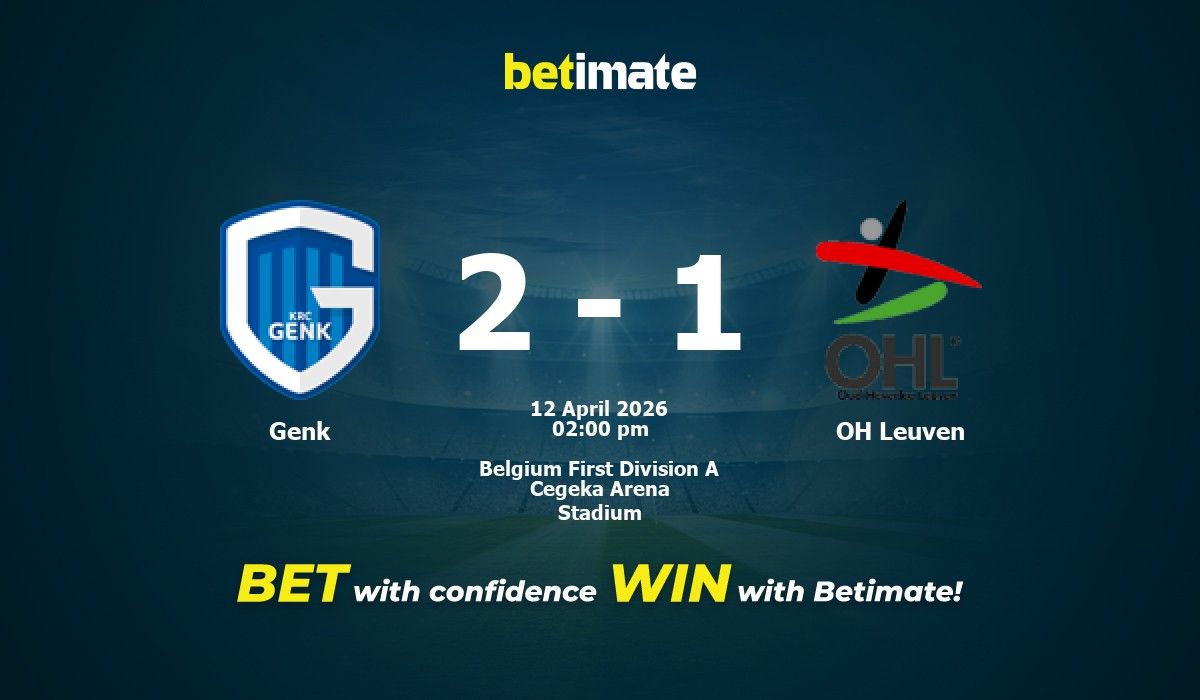 Vibrant Gent Vs Oh Leuven Prediction, Betting Tips, Lineups & Odds | 03 Sep 2026 Scene for Desktop Vibrant Gent Vs Oh Leuven Prediction, Betting Tips, Lineups & Odds | 03 Sep 2026 Scene for Desktop