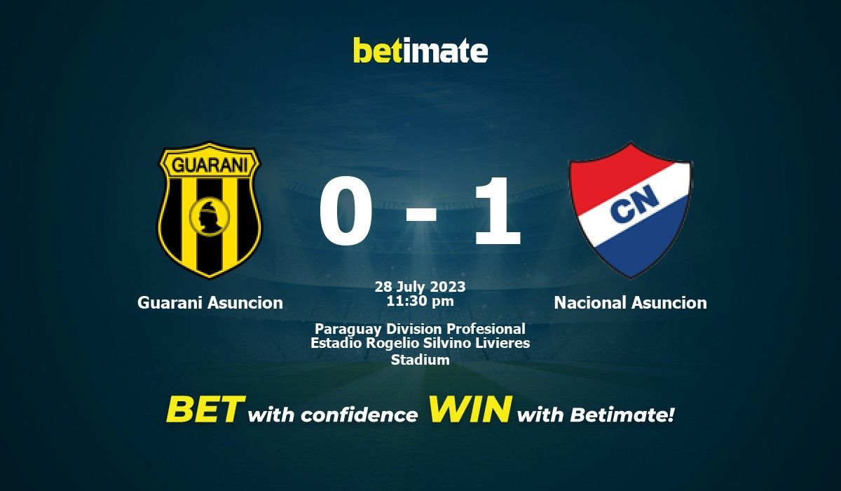 Guarani vs Nacional Prediction, Betting Tips & Odds │15 MAY, 2023